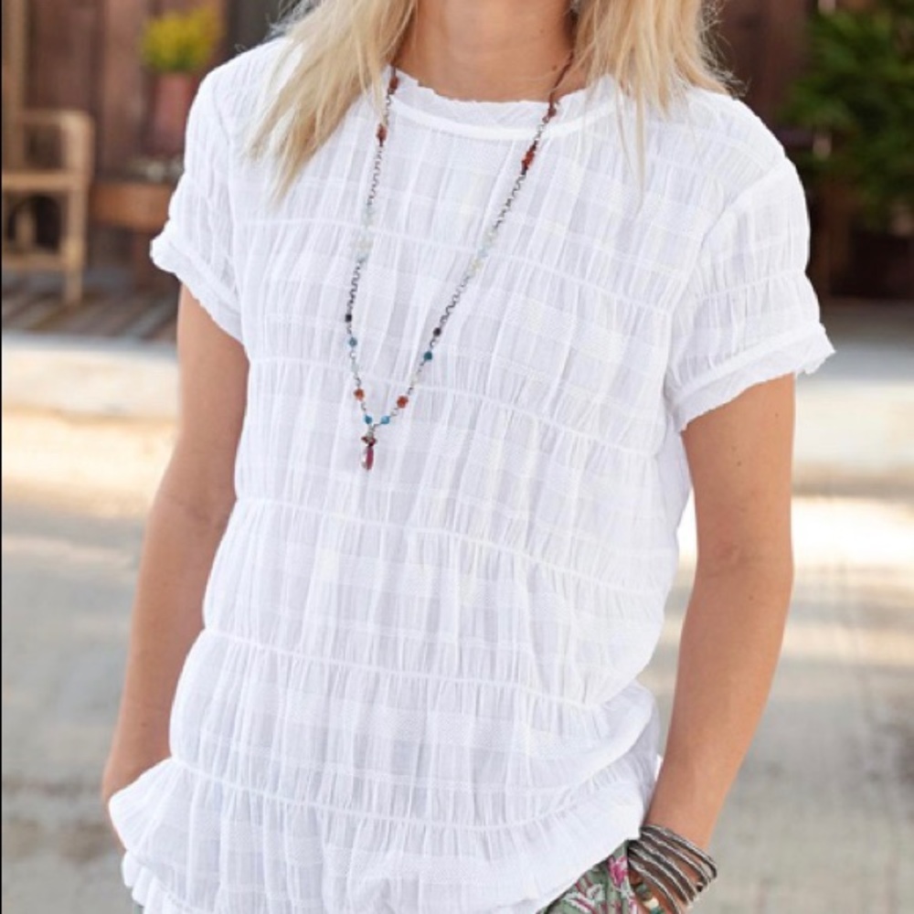 White Sundance Top